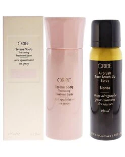Oribe Serene Scalp Thickening Treatment Spray & Airbrush Root Touch-Up Spray - Blonde Women