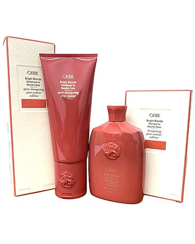 Oribe Bright Blonde Conditioner For Beautiful Color & Bright Blonde Shampoo For Beautiful Color Duo Women 1 Oribe Bright Blonde Conditioner For Beautiful Color & Bright Blonde Shampoo For Beautiful Color Duo Women